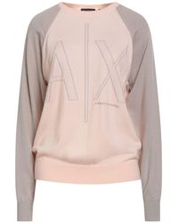 ARMANI EXCHANGE - Light Sweater Acrylic, Virgin Wool, Polyamide, Elastane - Lyst