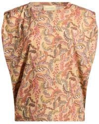 Momoní - Sand T-Shirt Polyester, Viscose, Polyamide, Metal Fiber, Elastane - Lyst
