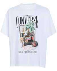 T-shirt Converse da uomo | Sconto online fino al 57% | Lyst
