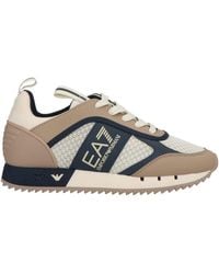 EA7 - Sand Sneakers Polyester, Elastane, Polyurethane - Lyst