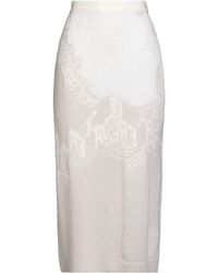 Iceberg - Midi Skirt Wool, Polyamide, Viscose, Mohair Wool, Cashmere - Lyst