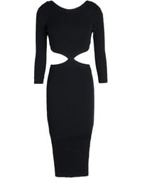 Elisabetta Franchi - Midi Dress Viscose, Polyester - Lyst