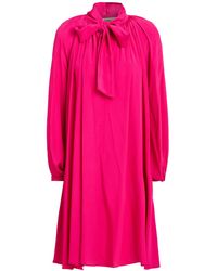 Suoli - Mini Dress Acetate, Silk - Lyst