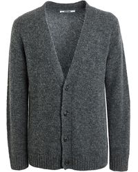 Grifoni - Lead Cardigan Alpaca Wool, Polyamide, Wool - Lyst