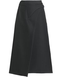 Wardrobe NYC - Midi Skirt Virgin Wool - Lyst