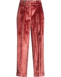 Peserico - Pants Viscose, Elastane - Lyst