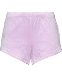 Shorts et bermudas Pieces en coloris Violet Femme Vêtements Shorts Shorts longs et longueur genou 