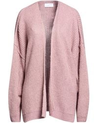 Soallure - Cardigan Viscose, Acrylic, Polyamide, Metallic Polyester, Wool - Lyst