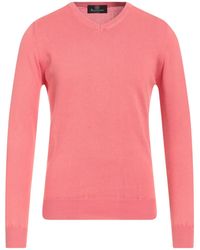 Aquascutum - Coral Sweater Cotton - Lyst