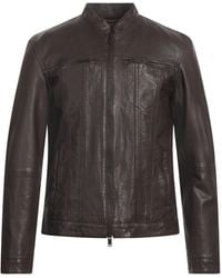 John Varvatos X Led Zeppelin Biker Jacket in Black for Men