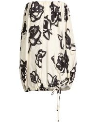 MSGM - Robe Courte - Lyst