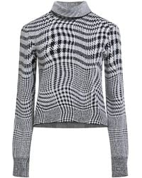 Burberry - Turtleneck Wool, Polyester, Polyamide, Elastane - Lyst