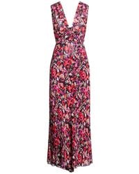 Patrizia Pepe - Maxi Dress Viscose - Lyst