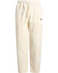 DISCLAIMER - Cream Pants Cotton - Lyst