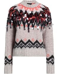 Roberto Collina - Light Sweater Merino Wool, Mohair Wool, Polyamide - Lyst