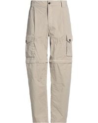 C.P. Company - Khaki Pants Cotton - Lyst