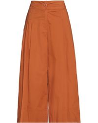 Siste's - Rust Pants Cotton, Elastane - Lyst