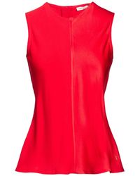 Ami Paris - Top Acetate, Viscose - Lyst