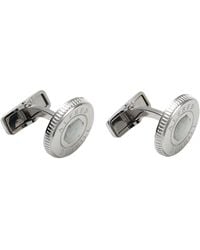 dunhill - Cufflinks And Tie Clips Steel - Lyst