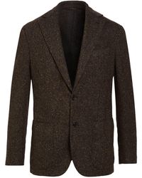 Caruso - Dark Blazer Wool - Lyst
