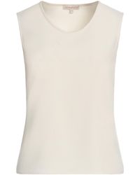 Camicettasnob - Ivory Top Polyester, Viscose, Elastane - Lyst