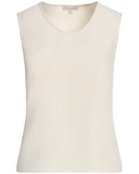 Camicettasnob - Ivory Top Polyester, Viscose, Elastane - Lyst