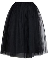 Comme des Garçons - Midi Skirt Nylon - Lyst