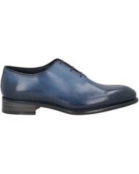 Santoni - Lace-Up Shoes Leather - Lyst