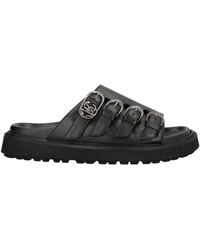 Roberto Cavalli - Sandals Leather - Lyst