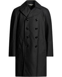 Aspesi - Overcoat & Trench Coat Polyester, Cotton - Lyst