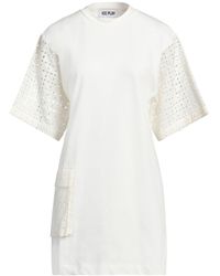 Ice Play - Mini Dress Cotton, Polyester - Lyst