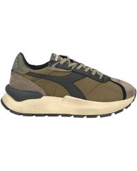Diadora - Military Sneakers Leather, Textile Fibers - Lyst