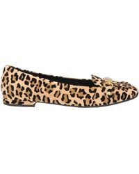 J.A.P. JOSE ANTONIO PEREIRA - Sand Ballet Flats Leather - Lyst