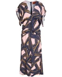 Colville - Midi Dress Viscose - Lyst