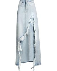 Vetements - Denim Skirt Cotton - Lyst