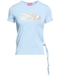 DIESEL - T-Shirt Cotton, Elastane - Lyst