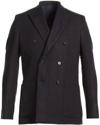 Paul Smith - Midnight Blazer Linen - Lyst