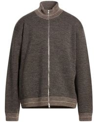 Maison Margiela - Taupe Cardigan Wool, Polyamide - Lyst