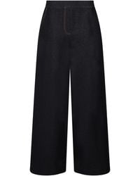 Max Mara - Pants Cotton, Polyester, Elastane - Lyst