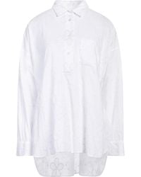 Caliban - Top Cotton, Elastane - Lyst