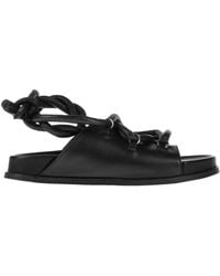HUGO - Sandals Leather - Lyst