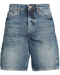 ARMANI EXCHANGE - Denim Shorts Cotton - Lyst
