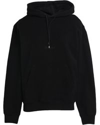 Saint Laurent - Logo Hooded Cotton Sweatshirt - Lyst