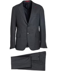 Isaia - Suit Wool - Lyst