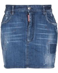 DSquared² Jeansrock - Blau