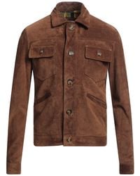 Blusotto - Jacket Soft Leather - Lyst