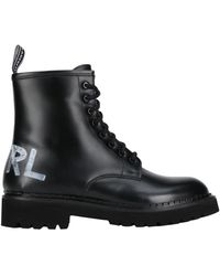Karl Lagerfeld Boots for Women - Up to 72% off | Lyst
