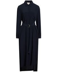 Semicouture - Midi Dress Acetate, Silk - Lyst