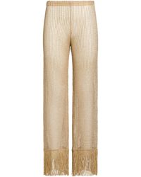 Raffaela D'angelo - Pants Viscose, Polyester - Lyst