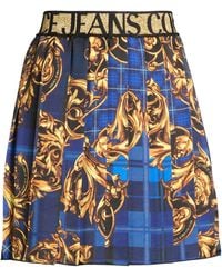 Versace Jeans Couture - Mini Skirt - Lyst